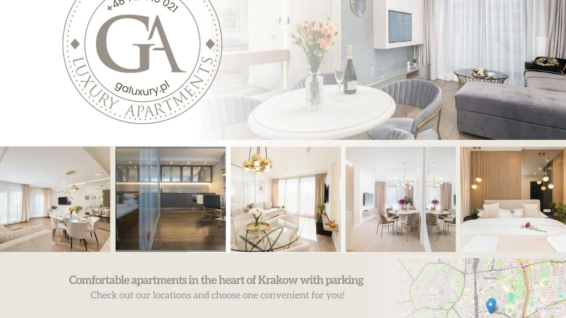 Ga Luxury Apartments G29 Krakow Poland